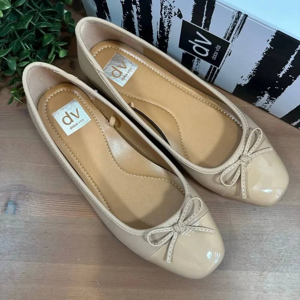 DV by Dolce Vita Women's Moxy Cafe Ballet Flats Size 7.5